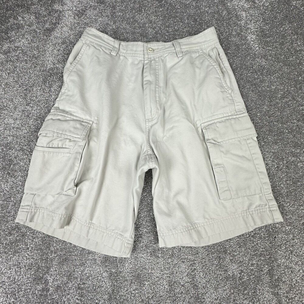 Callaway Golf Cargo Shorts Mens 30 White Sport Outdoors Casual Comfort